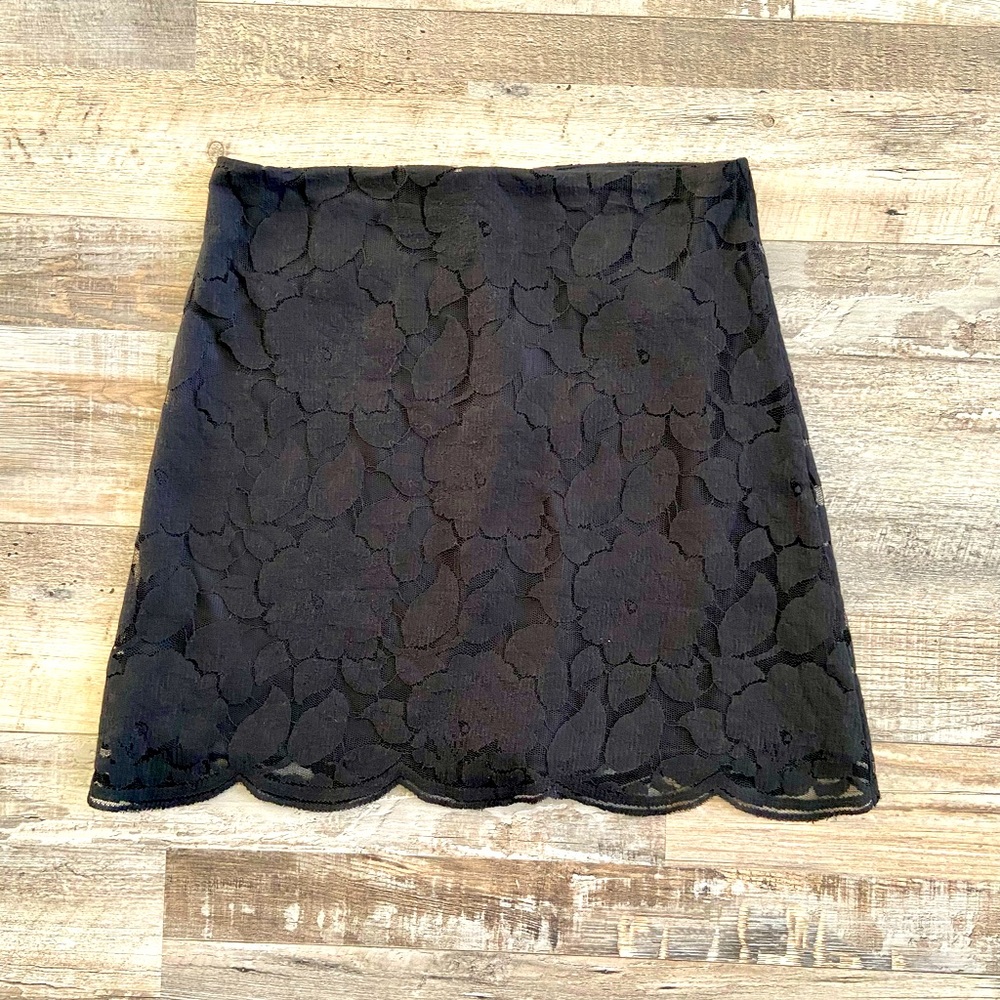 Monteau Los Angeles Lace Skirt Women Size L